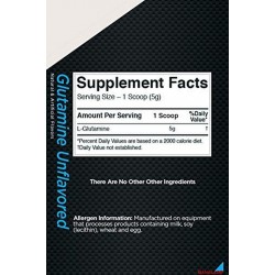 R1 Glutamine 75 Serving